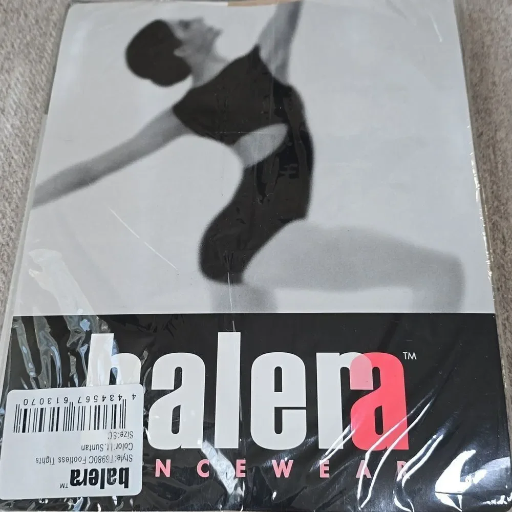 BALERA Dancewear Footless Ballet Tights LT Suntan